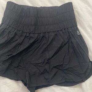 Free People Movement high waisted athletic shorts with underwear liner attached